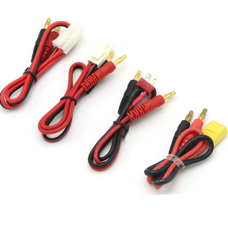 RC Connector Cable T Plug Deans Connector to Banana Tamiya Plug to Banana for IMAX B6 B6AC B8 Chargers