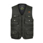 Men Large Size XL-4XL Motorcycle Casual Vest Male Multi-Pocket Tactical Fashion Waistcoats High Quality Masculino Overalls Vest