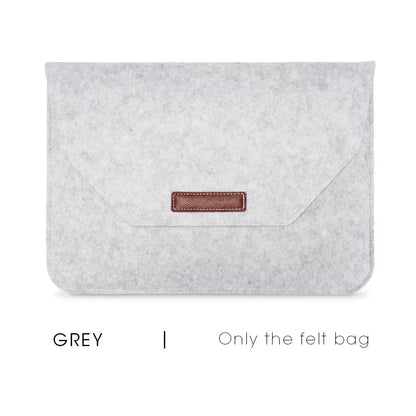 Soft Sleeve Laptop Bag for Macbook Air Pro Retina 11 12 13 14 15 Inch Notebook Tablet Case Cover for HP Dell Macbook with Gift