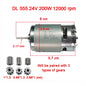 Children'S Electric Car DC Motor, Kid'S Car High Speed Motor,Dl 550 High-Power Motor 570 35000Rpm Engine