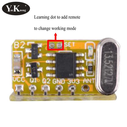 3.7V 4.2V 4.5V 5V 6V 7.4V 9V 12V Mini Motor Remote Switch Motor Forwards Reverse up down Stop Wireless Controller Motor RF RX TX