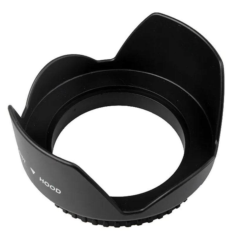 Universal Lens Hood 49Mm 52Mm 58Mm 55Mm 62Mm 67Mm 72Mm 77Mm 82Mm Screw-In Tulip Petal Flower Filter Thread Camera Lente Protect