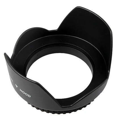 Universal Lens Hood 49Mm 52Mm 58Mm 55Mm 62Mm 67Mm 72Mm 77Mm 82Mm Screw-In Tulip Petal Flower Filter Thread Camera Lente Protect
