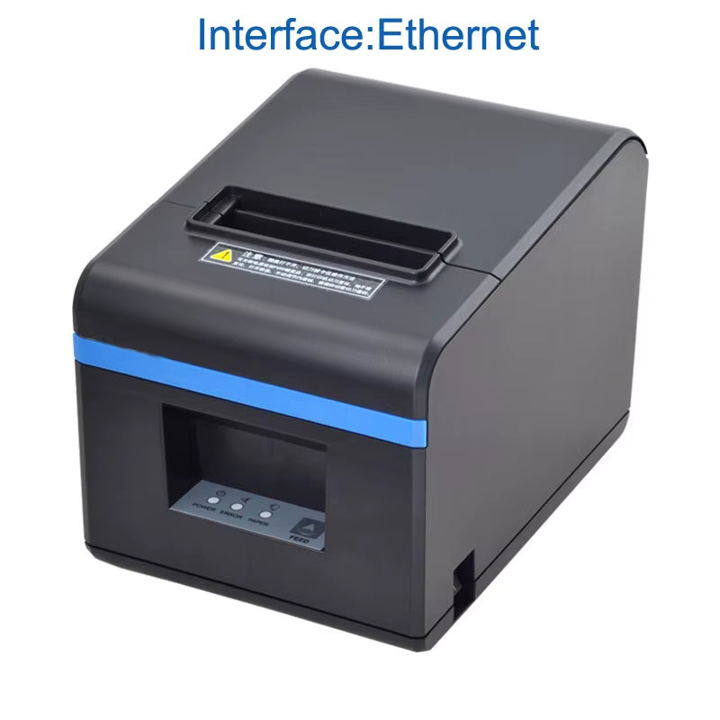 80Mm Auto-Cutter Thermal Receipt/Bill Printer 200MM/S POS with Usb/Ethernet/Bluetooth/Wifi for Kitchen/Restaurant