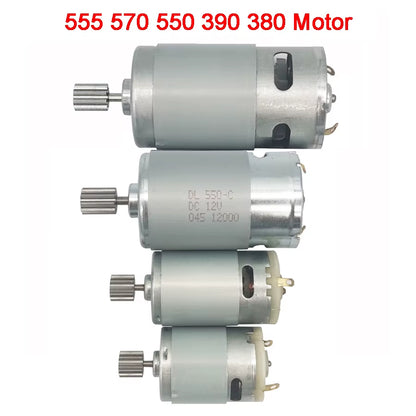 Children'S Electric Car DC Motor, Kid'S Car High Speed Motor,Dl 550 High-Power Motor 570 35000Rpm Engine