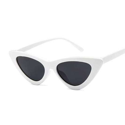 Vintage Cateye Sunglasses Woman Sexy Retro Small Cat Eye Sun Glasses Brand Designer Colorful Eyewear for Female Oculos De Sol