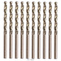 10Pcs 1-5Mm M35 round Shank Hss-Co Cobalt Twist Drill Spiral Drill Bit