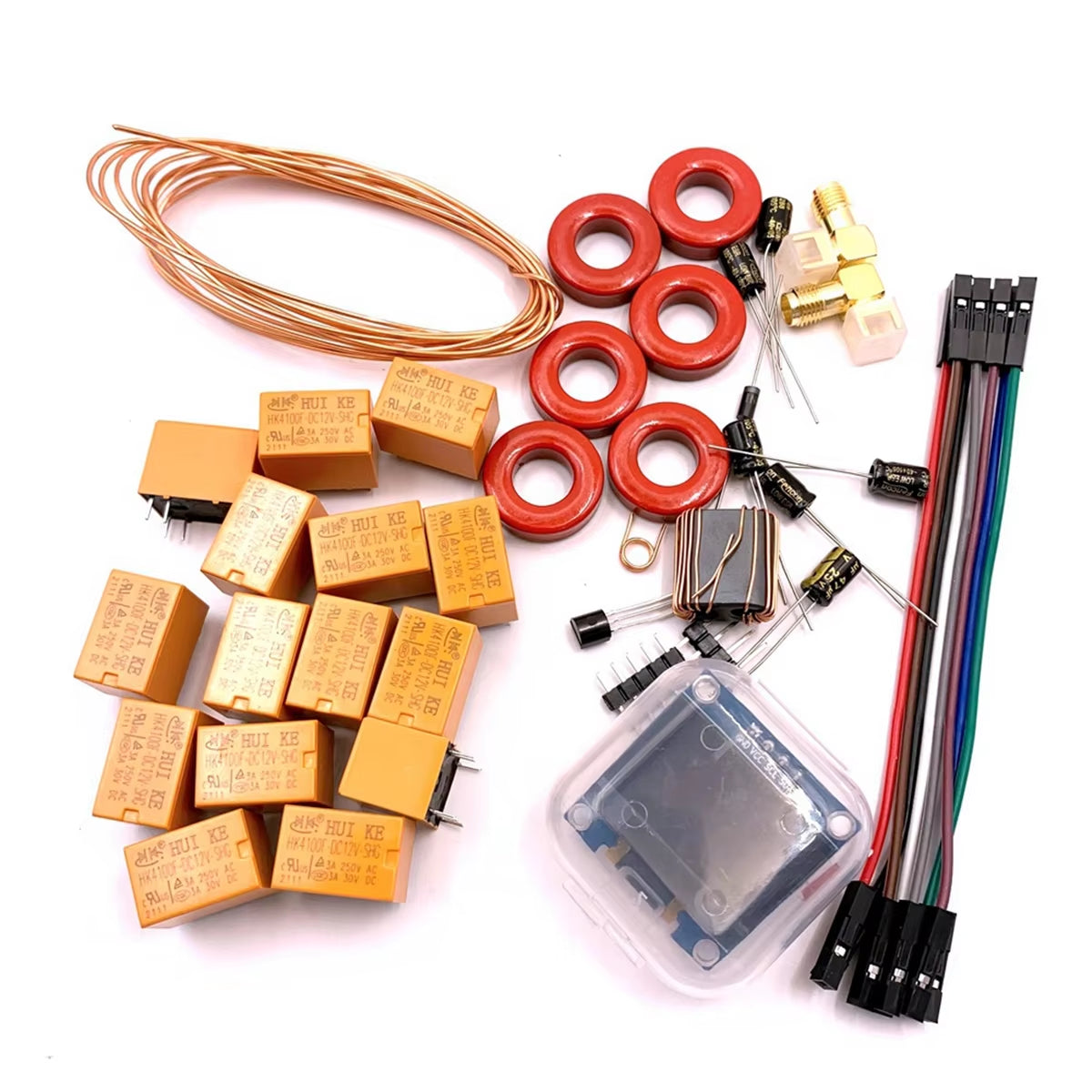 ATU 100 DIY Kits Antenna Tuner DIY Kit N7DDC 7X7 for Communication