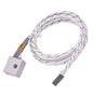 MK8 Extrusion V5 J-Head Hotend Heating Aluminum Block 20X20X10Mm with Thermistor Ceramic Heater 12V 24V 40W for 3D Printer Part