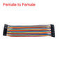 Raspberry Pi 3 GPIO Cable Dupont Cable 40Pcs/Lot 20/30CM Dupont Cable M-M F-F M-F Jumper Wire for Raspberry Pi 3B+ 3B