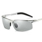 Men Photochromic Polarized Sunglasses Aluminum Frame UV400 Sun Glasses Male Eyewear Driving Goggles