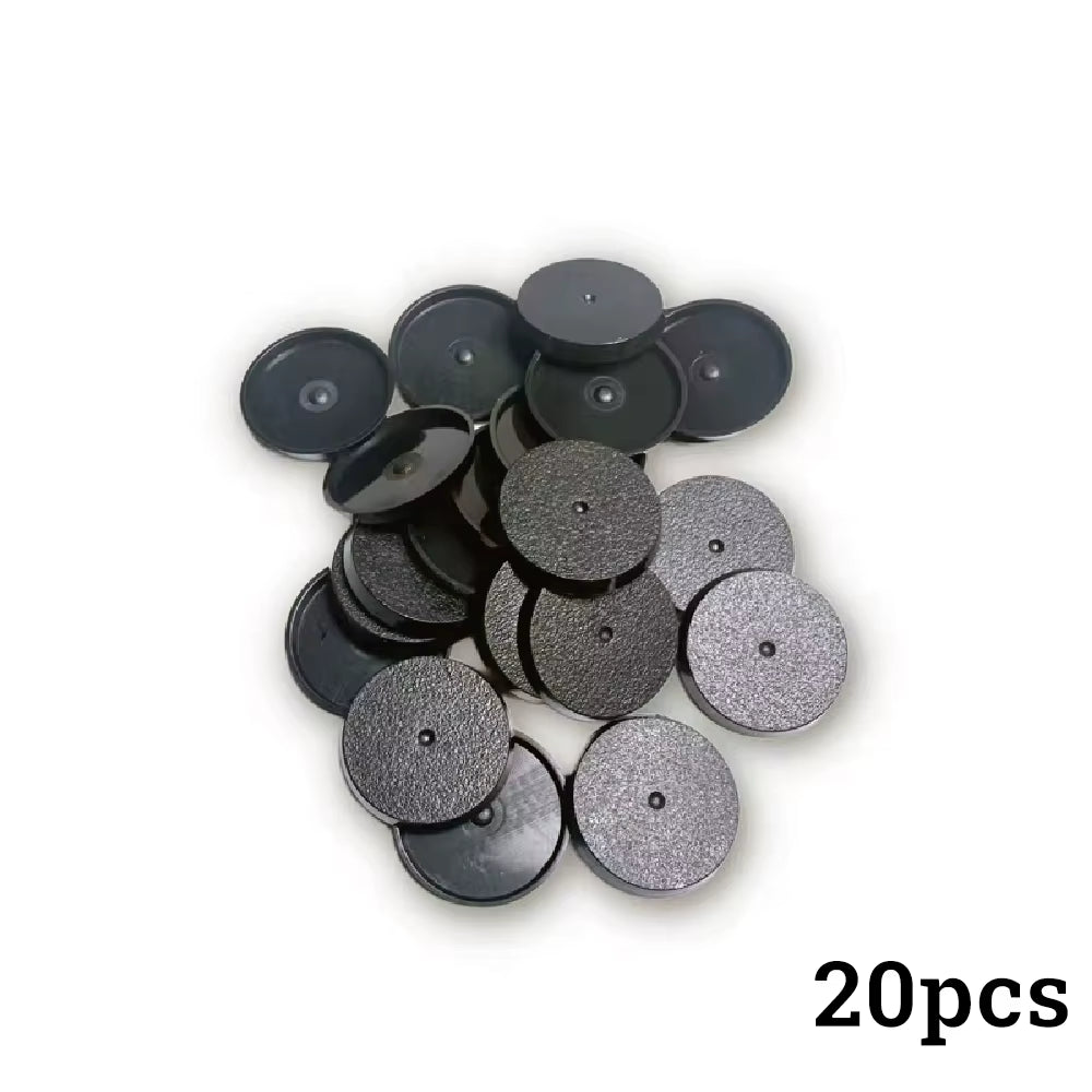 Plastic 32Mm round Bases for Warhammer Miniatures and Boardgame