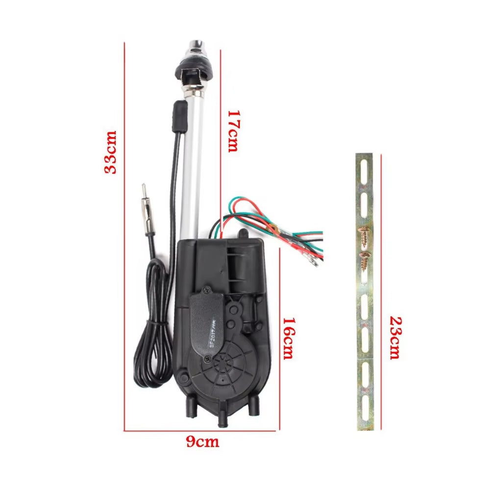 Car Telescopic Antenna Car Signal Electric Antenna Car Automatic Radio Remote Control Lift Telescopic Auto Antenna Accessories