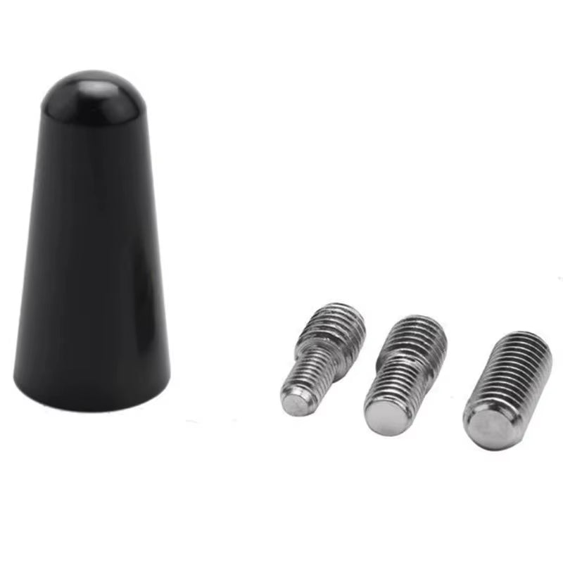 Antenna 3Cm Roof Antenna Short Pole Antenna Car Pole Antenna Short Adapter for Radio DAB Digital TV Car Navigation