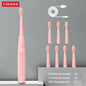Electric Toothbrush Sonic Rechargeable Top Quality Smart Chip Toothbrush Head Replaceable Whitening Healthy Best Gift !