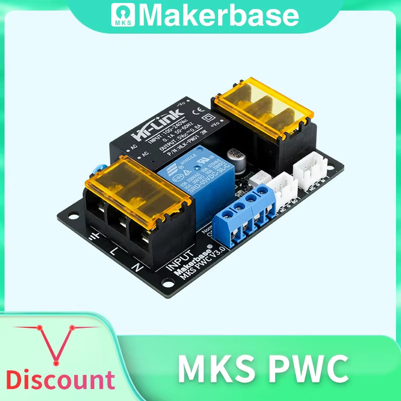 MKS PWC Power Monitoring Auto Power off Continued to Play Module Automatically Put off Power Detect 3D Printer Parts