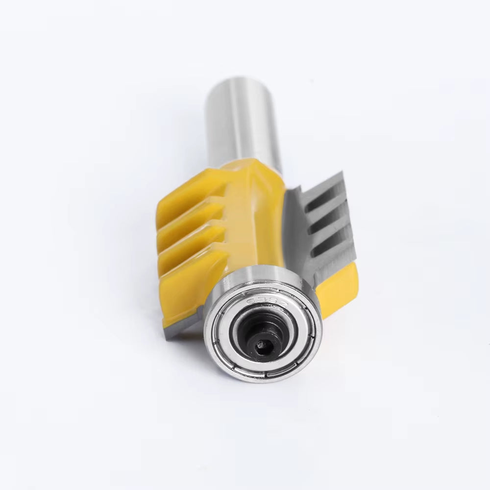 LA VIE 6Mm 1/4" 8Mm 12Mm 1/2" Shank Finger Joint Glue Router Bit Milling Cutter Mortaise Tenon Knife Cone Woodwork Cutters Tools