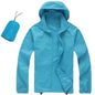 Men'S Brand Quick Dry Skin Coat Sunscreen Waterproof UV Women Thin Army Outwear Ultra-Light Windbreake Jacket 3XLYA105