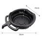 6/8/10L Oil Receiving Basin Oil Change Drain Pan Cleaning Oil Drain Container Leakproof for Car Motorcycle Auto Repair Tool