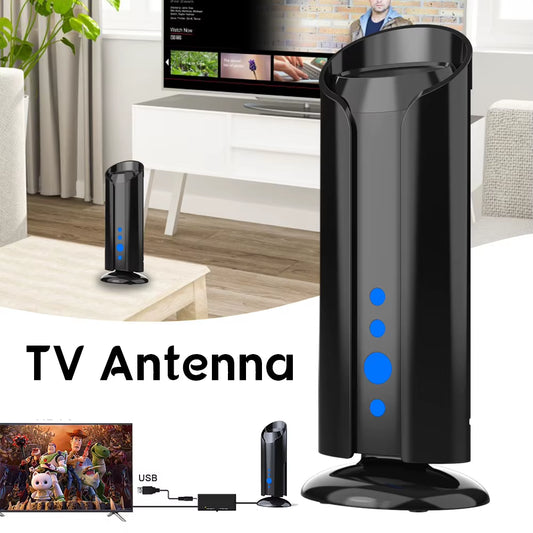 Powerful Indoor/Outdoor TV Antenna High-Gain Digital Antenna Signal Amplifier Indoor Outdoor Available