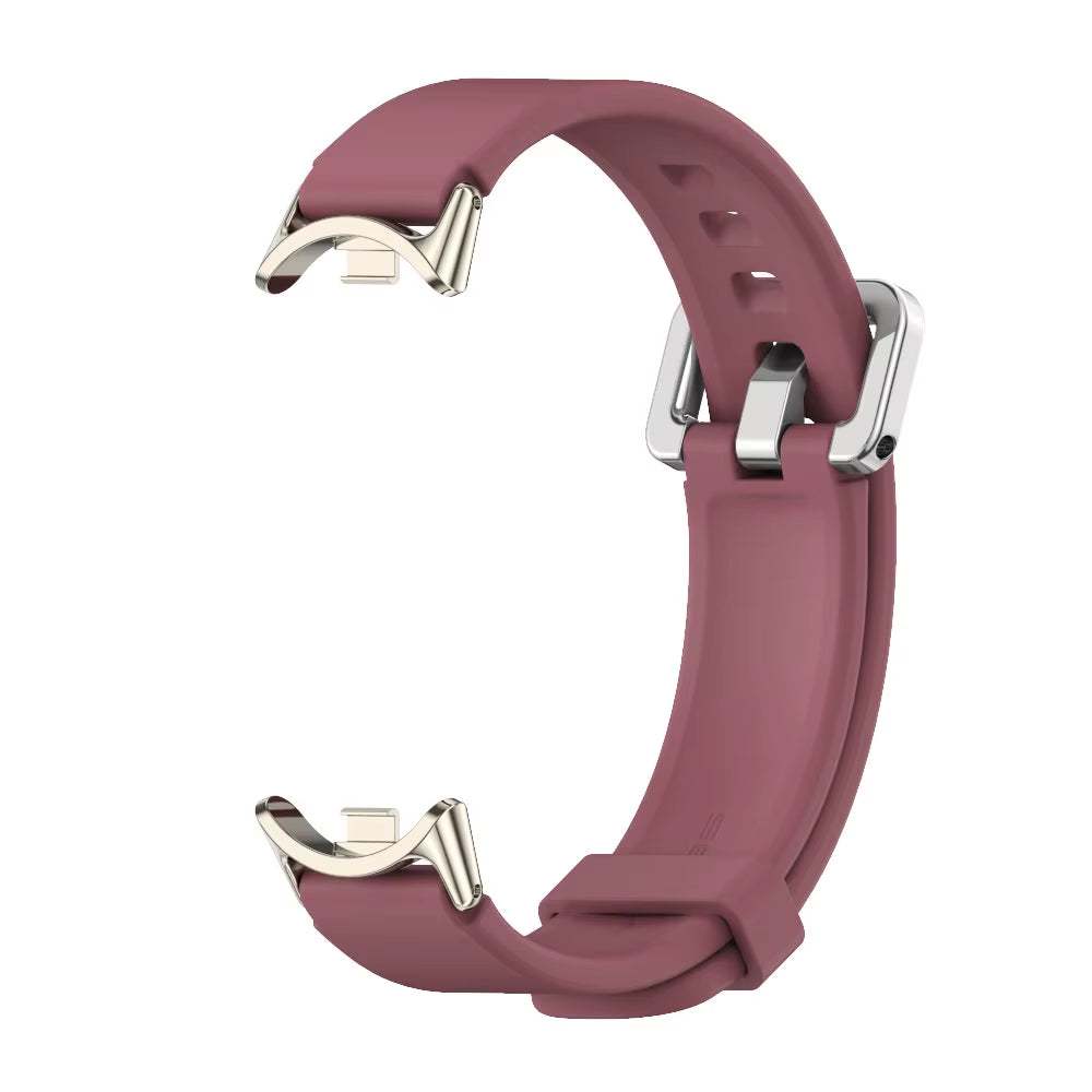 Strap for Mi Band 10 9 8 7 6 5 4 3 Bracelet Silicone Wristband for Xiaomi Mi Band 8 Metal Strap for Mi Band 7 Watchband Leather