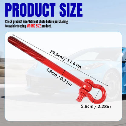 15234068 Car Tow Hook Front Rear Mid Engine Replcmt for Corvette C8 2020 2021 2022 2023 2024
