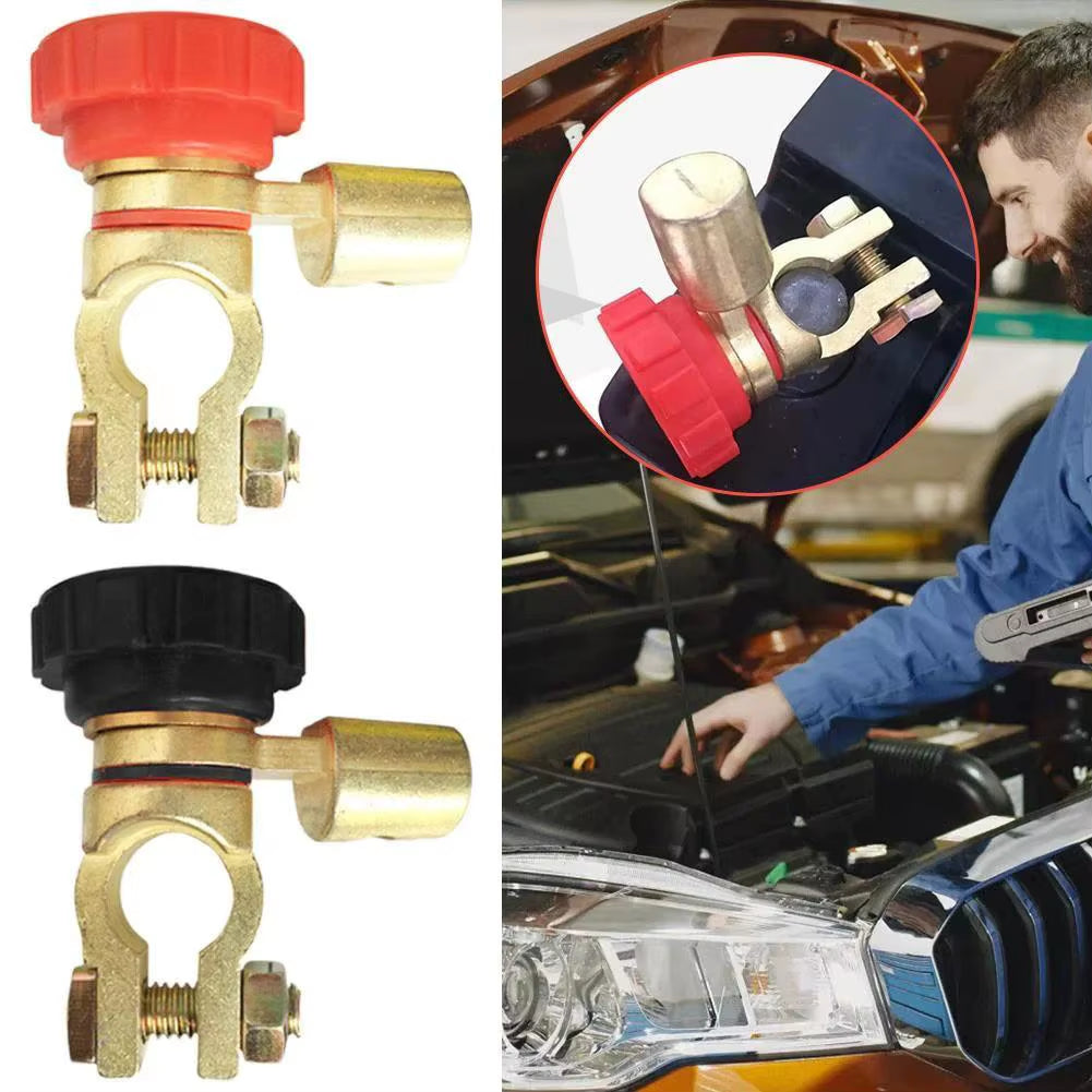 Car Battery Switch Battery Terminal Power Multi-Purpose Protective Switch Vehicle Battery Protection Device Car Accessories