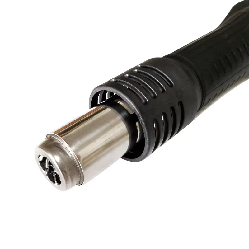 Heat Gun Hot Air Hair Dryer Soldering Hairdryer Gun Handle for 858 858D 8858 8586 878 BGA Rework Solder Station Desoldering Tool