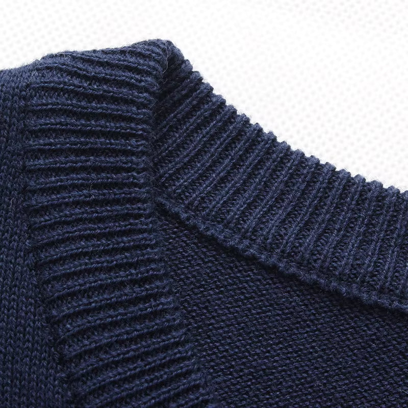 2025 Autumn Casual Men'S Sweater O-Neck Striped Slim Fit Knittwear Mens Sweaters Pullovers Pullover Men Pull Homme M-4XL