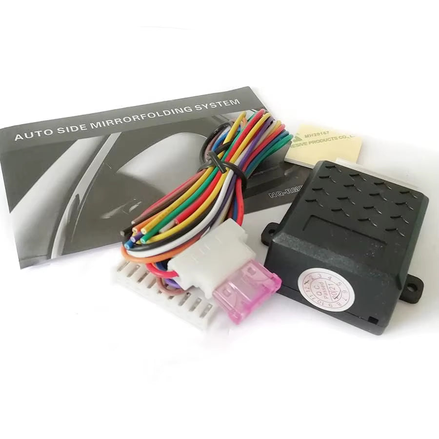 Car Side Mirror Automatic Folding/Unfolding Kit Anti-Scratching ACC ON/ACC Off