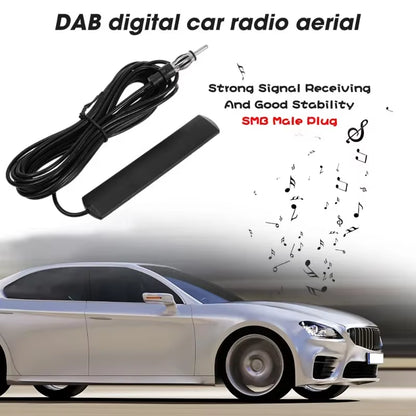 Universal Car Electronic Radio Antenna 5/3M Car AM FM Radio Antenna Signal Amplifier Booster Antena Booster 12V