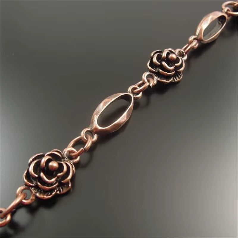 1Meter 1Lot Antiquqe Style Copper Tone Jewelry Necklace Chain 10*10MM (32458)