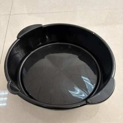 6/8/10L Oil Receiving Basin Oil Change Drain Pan Cleaning Oil Drain Container Leakproof for Car Motorcycle Auto Repair Tool