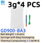 Net Weight 1/3/7/15/30 Grams Gray 900 Thermal Conductive Grease Paste Plaster Heat Sink Commpound for CPU LED SSY BAS BR BX CB