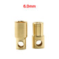 20Pcs/Lot 2.0Mm 3.0Mm 3.5Mm 4.0Mm 5.5Mm 6.0Mm 8.0MM Gold Bullet Banana Connector Plug for ESC Lipo RC Battery Plugs (10 Pair)