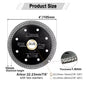 4/4.5/5Inch Diamond Cutting Disc Mesh Turbo Porcelain Tile Marble Stone Cutting Wheel Marble Circular Saw Blade Cutter