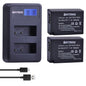 1040Mah LP-E17 LP E17 Camera Battery + LCD Dual USB Charger for Canon EOS M3 M5 M6 750D 760D T6I T6S 800D 8000D Kiss X8I