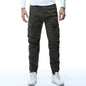 Mens Camouflage Tactical Cargo Pants Men Joggers Boost Military Casual Cotton Pants Hip Hop Ribbon Male Army Trousers 38