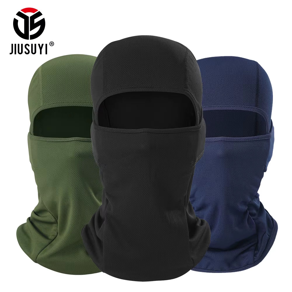 Camouflage Quick-Dry Balaclava Cap Windproof Breathable Mask Tactical Airsoft Paintball Full Face Cover Hats Beanies Men Women