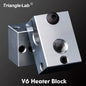 3D Printer Parts V6 Heater Block for Sensor Cartridges for V6 HOTEND Extruder for PT100 Sensor for V6 HOTEND