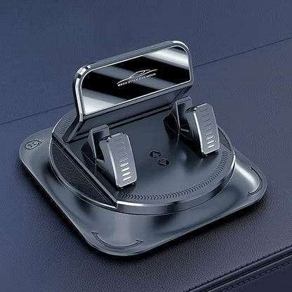 Car Phone Holder with Stable and Anti-Slip Design for Dashboard and Table Use,With Rotatable Landscape and Portrait Adjustment