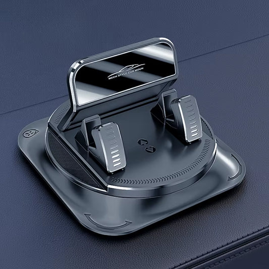 Car Phone Holder with Stable and Anti-Slip Design for Dashboard and Table Use,With Rotatable Landscape and Portrait Adjustment