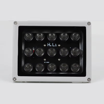 100M IR Distance 15 Leds IR Illuminators IR Infrared Flood Light CCTV Camera Night-Vision IR Fill Light for CCTV Security Camera