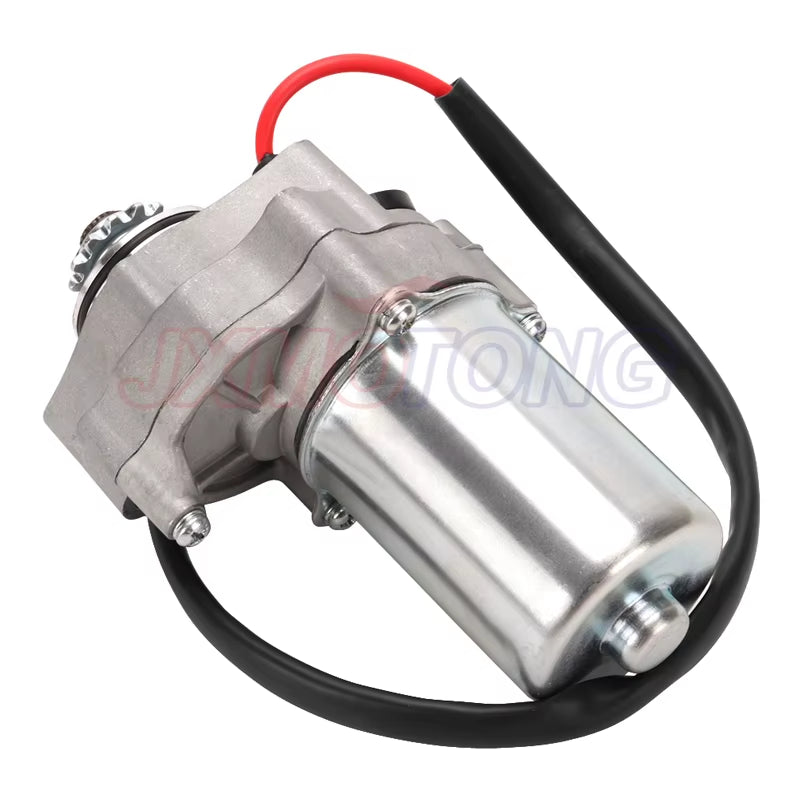 2 Bolt Lower Electric Starter Motor for 50Cc 70Cc 90Cc 110Cc 125Cc Dirt Pit Bike Atv Quads Go Kart Buggy 4-Stroke Engine