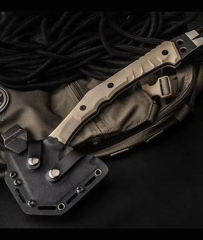 HX Tactical Engineer Axe Rescue Camp Artillery Fire Rescue Axe Hammer Survival Firefighter Camping Supplies Axe Tomahawk