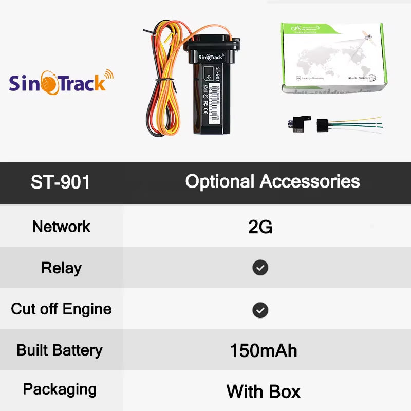 Global GPS Tracker Waterproof Built-In Battery GSM Mini for Car Motorcycle Cheap Vehicle Tracking Device Online Software and APP