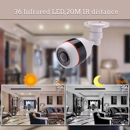 5MP CCTV Camera 5MP 1.7MM Fisheye Lens 180Degree Panoramic AHD Camera Night Vision Waterproof Outdoor Bullet Camera