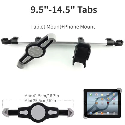 Tablet Holder for Tablet PC Car Back Seat Headrest Mounting Holder Tablet Universal 7-15'' for Ipad Xiaomi Samsung Clip Mount