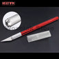 Original Toughness IC Chip BGA Motherboard Hard Disk PCB Circuit Board Repair Knife Curved Thin Blade for Iphone Samsung