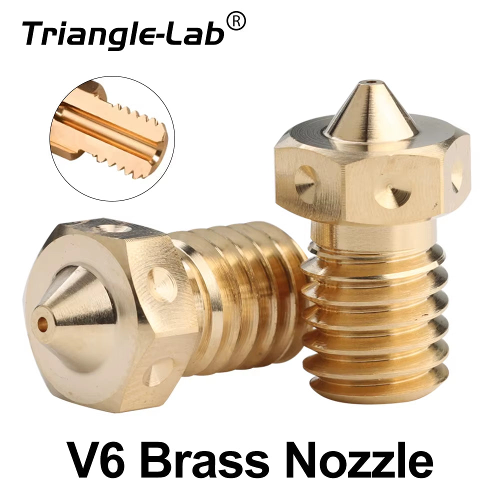 BRASS V6 Nozzle for 3D Printers Hotend 3D Printer Nozzle for TD6 DDE CHC KIT V6 Hotend Extruder Prusa I3 Mk3
